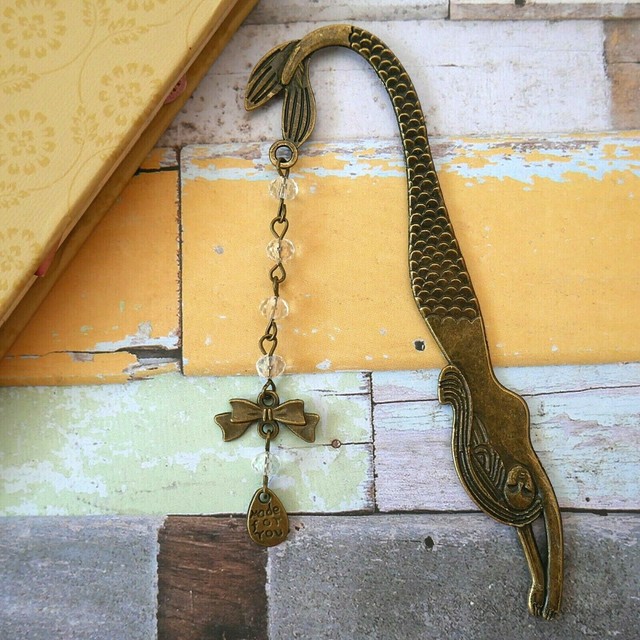 Vinatge metal Bookmark Reader Accessories Gift Key Page Separators book