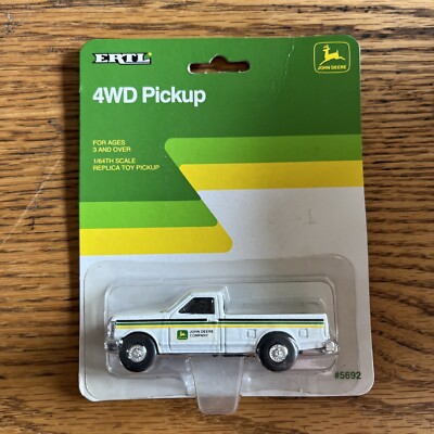 1992 ERTL John Deere Ford 4WD Pickup #5692 1/64 Diecast NEW