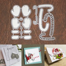 Decorate It Mini Mittens Layered Candy Canes Cutting Dies Winter Holidays