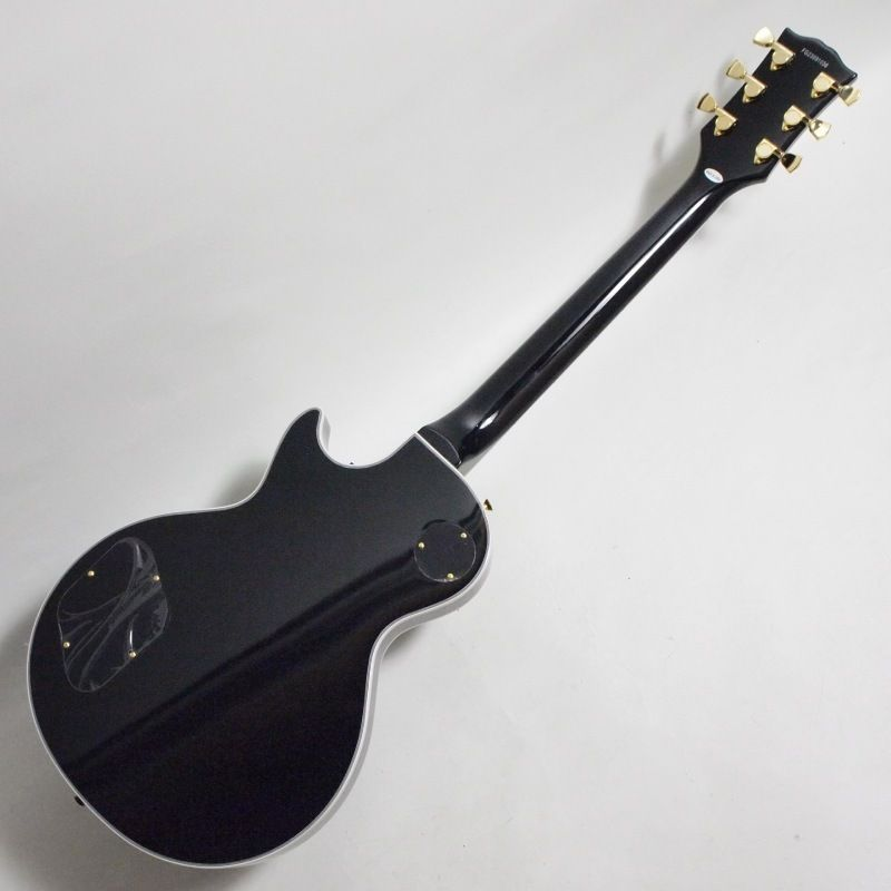 Burny Les Paul Custom Black RLC-60 Electric Guitar W/Gig