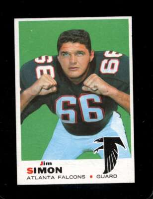 1969 TOPPS #184 JIM SIMON EX FALCONS *X52978