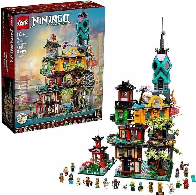 LEGO Ninjago City Gardens 71741 Building Kit 5685 Pcs New Sealed