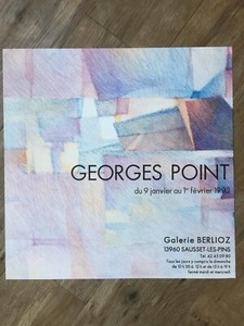 AFFICHE en LITHOGRAPHIE     * Georges POINT *    1993