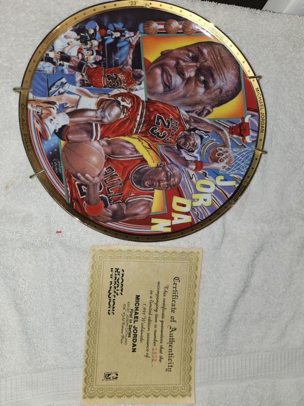 6 Michael Jordan Plates