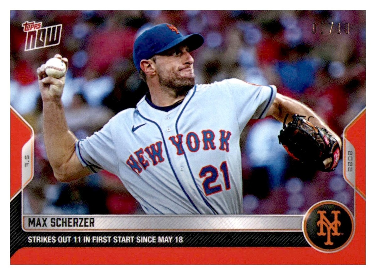 Starting Pitchers Best Cap Mlb The Show 21 2022 Topps Now Red