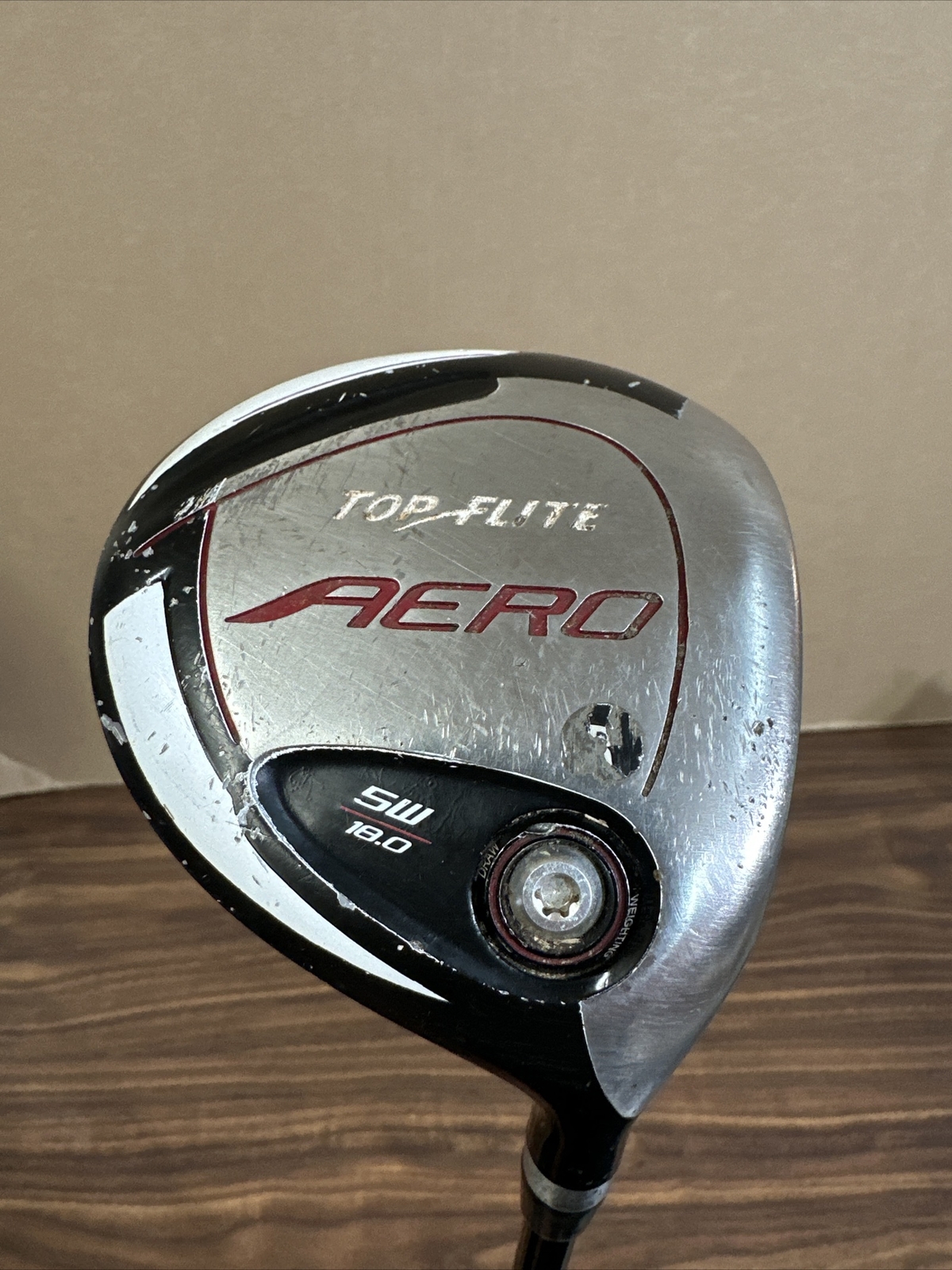 Top Flite Aero, 18°, 5 Wood, RH, Graphite, ProLaunch .