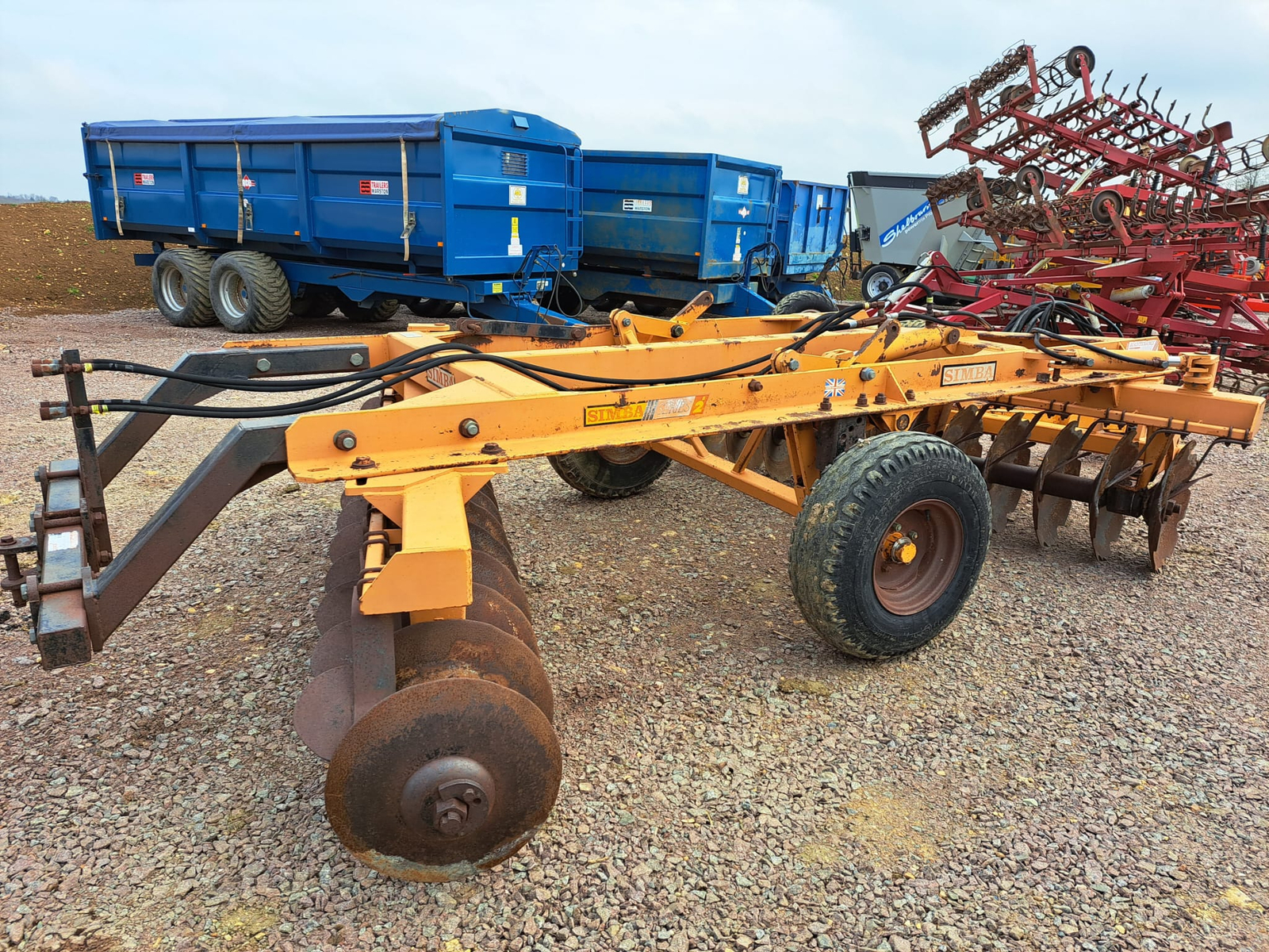 SIMBA 2B 3.25 metre (10ft10) Trailed heavy disc harrows eBay