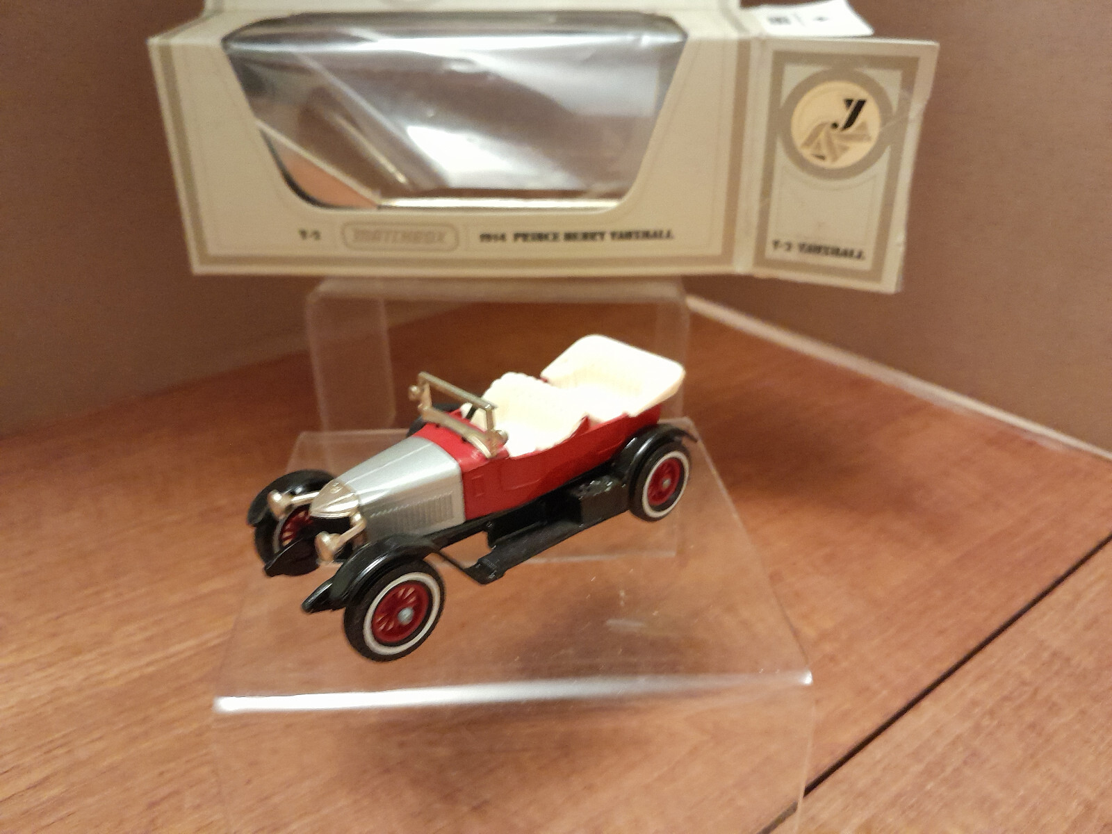 VINTAGE MATCHBOX  MODELS OF YESTERYEAR  1914 Y2  PRINCE HENRY VAUXHALL WITH BOX