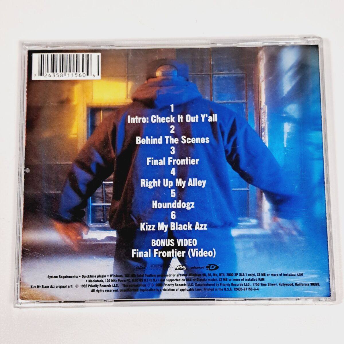 MC REN ~ Kizz My Black Azz ~ N.W.A. Reissued 2003 MC REN ~ Kizz My Black Azz ~ N.W.A. Reissued 2003