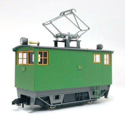 HOn30/HOe Scale Aru-Model Boxcab Freelance Electric Locomotive Kit