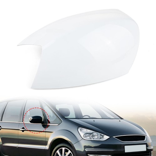 Right Wing Mirror Cover Cap Glossy White For Ford S-MAX Galaxy C-MAX KUGA/Escape - Picture 8 of 13