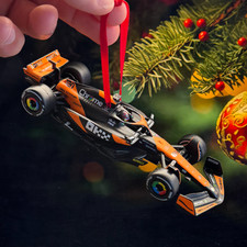 Mclaren Formula 1 Christmas Ornament
