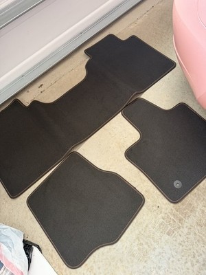 OEM NEW f150 Ford Super Duty Brown Carpet Floor Mats King Ranch Running W Logo