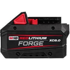Milwaukee 48-11-1881 M18 18V XC8.0 REDLITHIUM FORGE Battery Pack NIB Sealed
