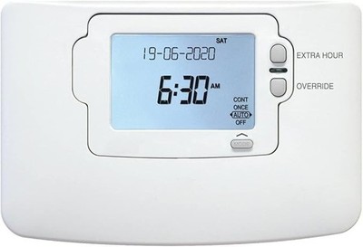 Honeywell ST9100A Programmierbare 1-Tages-Zeitschaltuhr Weiß ST9100A1008 Neu in OVP