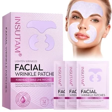 Forehead Wrinkle Patches for Anti-wrinkles: Overnight Face Wrinkles PINK 