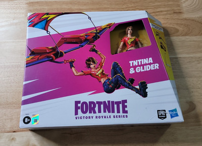 Fortnite TNTINA & Glider Toy Epic Games Victory Royale Series New