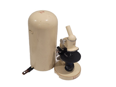 WILD HEERBRUGG M11 Vintage Lab Microscope Body w/ Cover - NO OPTICS