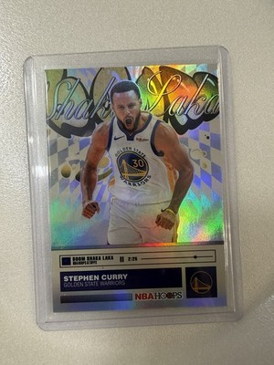 Stephen Curry SSP RARE CASE HIT! BOOM SHAKA LAKA! Super Clea! NBA HOOPS 2025/26