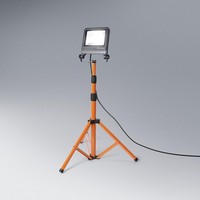 Osram Led Worklight 50W 840 4000K IP65 Floodlight Mit Stativ Grau/Orange - Baust