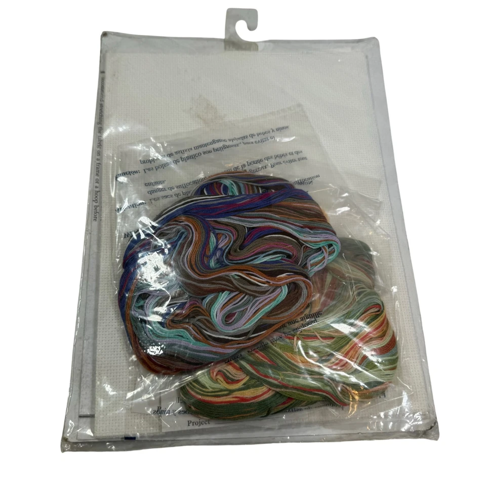 Raro Kit De Colección 1995 Bucilla Contado Punto de Cruz Diamond Avenue 18"X10" 41175 Foto 2 de 4