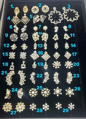 'Your Choice' Vintage Earrings Jewelry - Marked / Unmarked