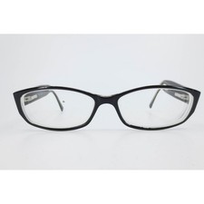 WP 3002 Black Rectangular Eyeglass Frames 53-14-135 Classic Designer Style
