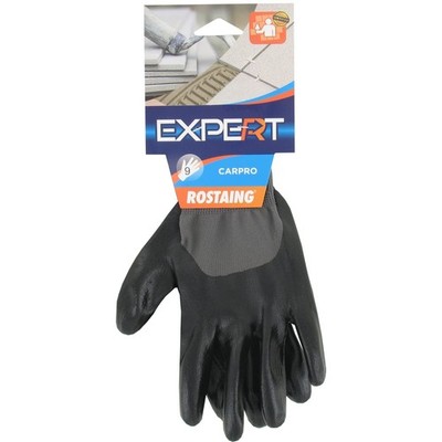 Rostaing CarPro/it08 Fliesen-Handschuhe wasserdicht Orange/Schwarz Größe