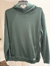 The Normal Brand Activewear Hoodie Mens Large Green Long Sleeve Drawstring