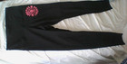 Victoria's Secret LOVE PINK DOG 1986 LOGO Charcoal Leggings Size M/26 Waist  — photo 3