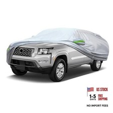 Full Car Cover C6 - Fits Pickup Trucks 180"-206" in Length Silver Car Cover