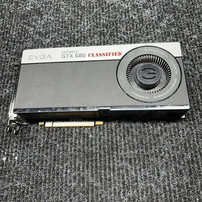 EVGA GeForce GTX 680 Classified PCIe x16 gaming GPU POST Tested Ready For Use.