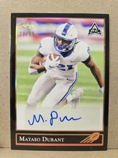 2021 Leaf Memories 1992 Bronze /99 Mataeo Durant #BG-MD1 Auto Steelers