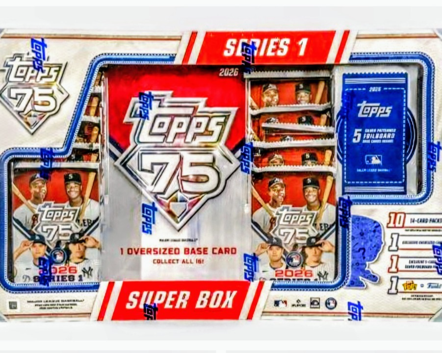 早い者勝ち‼️topps 75 2026 SERIES 1 シリアル・レリック Amazon.com