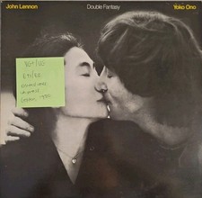 John Lennon & Yoko Ono Double Fantasy Vinyl Record LP VG+/VG K99131 1980