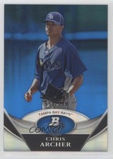 2011 Bowman Platinum Prospects Blue 190/199 Chris Archer #BPP99 fm0