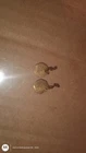 TWO 1880 1/4 California Gold Fractional Indian Head Octagon Coin Pendant