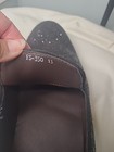 Frederico Leone Limited Black Sparkle Slip On Shoes Prom Wedding Dance Size 13 — photo 7