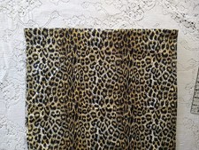 Leopard Cheetah African Animals Spots Print Quilting Cotton Fabric BTHY 18x38"