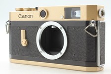 Rare MINT Canon P Rangefinder Film Camera Champagne Gold Custom Paint JAPAN
