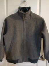 MEN'S PENDLETON HIGH QUALITY COUNTRY TRADITIONS 100 WOOL SIZE MEDIUM ZIP JACKET