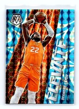 2020-21 Panini Mosaic #19 Deandre Ayton Elevate Mosaic Reactive Blue #/99