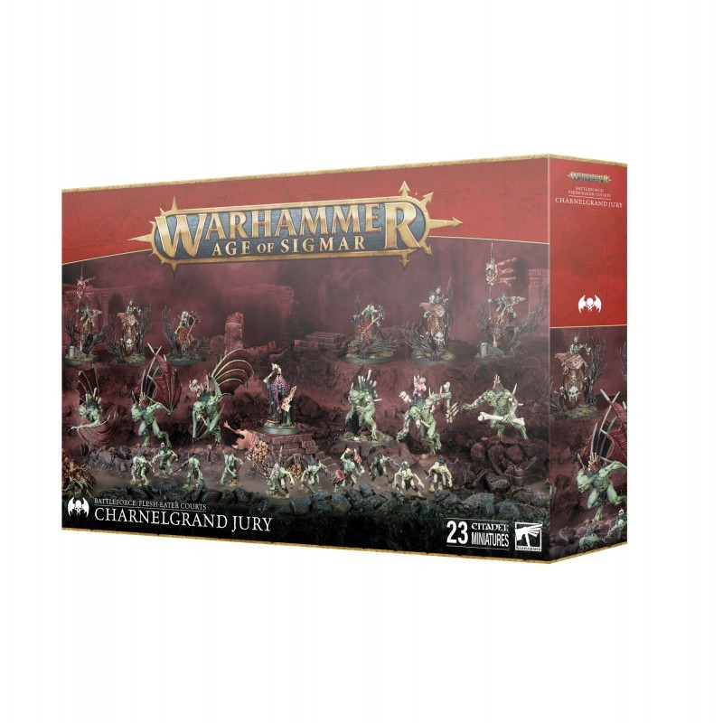 Flesh-Eater Courts Grand Jury du Charnier Age of Sigmar boîte d'armée Warhammer plastique