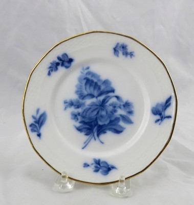 Hutschenreuther Blau Hohenberg Blue Flower Bread Plate 6-1/4'' Multiple Available