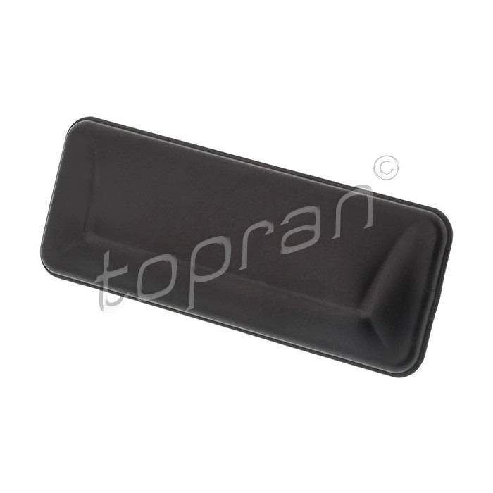 Poignée hayon de coffre pour Skoda Octavia II 1Z0827574C en ABS noir