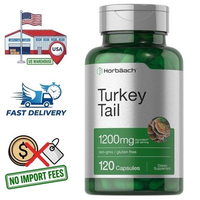 Extracto de Hongo Cola de Pavo (Coriolus versicolor) 1200mg 120 Cápsulas