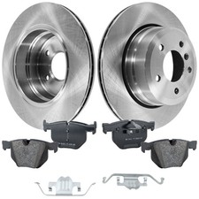 Rear Brake Disc Rotors and Pads Kit for BMW 528i xDrive E60 5 Series 528xi 2008