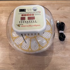 Intelligent Egg Incubator 12 Eggs Automatic Turner Temperature Control Hatching