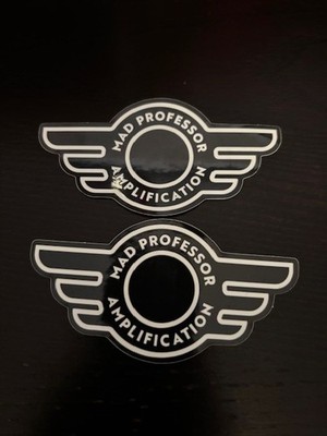 Mad Professor Amplification Effects 4''x2'' Sticker
