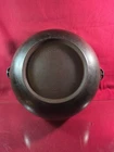 Wagner Arc Logo No. 4 Cast Iron Scotch Bowl Bale Handle & Assist Ring c1891-1910